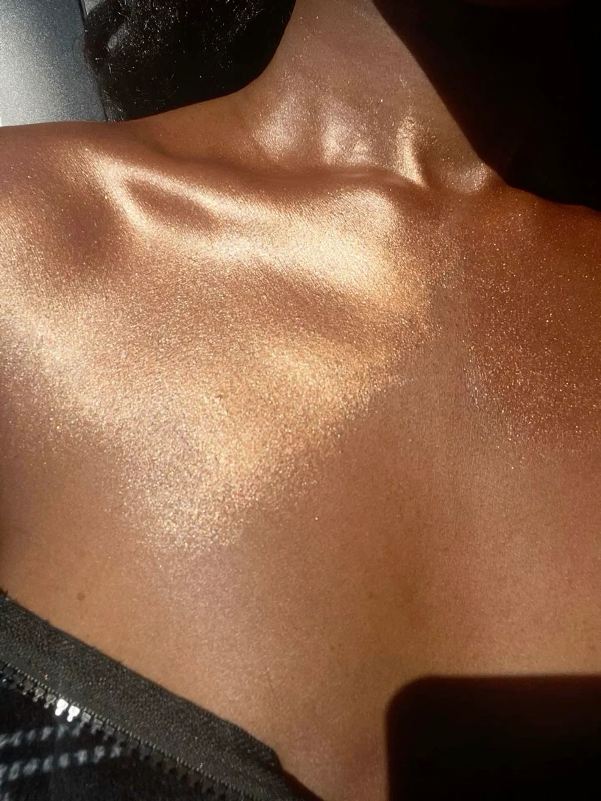 Resultado do bronzeamento